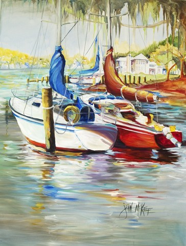 Ecor Rouge Sailboat Flag Garden Size