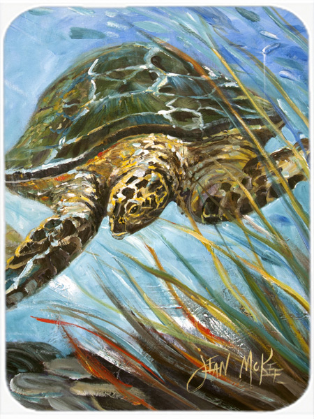 Loggerhead Sea Turtle Glass Cutting Board- Large