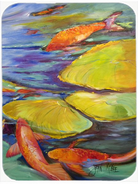 Koi Glass Cutting Board- Large