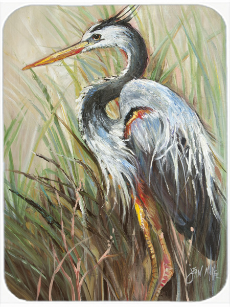Blue Heron Gazing West Mouse Pad, Hot Pad & Trivet