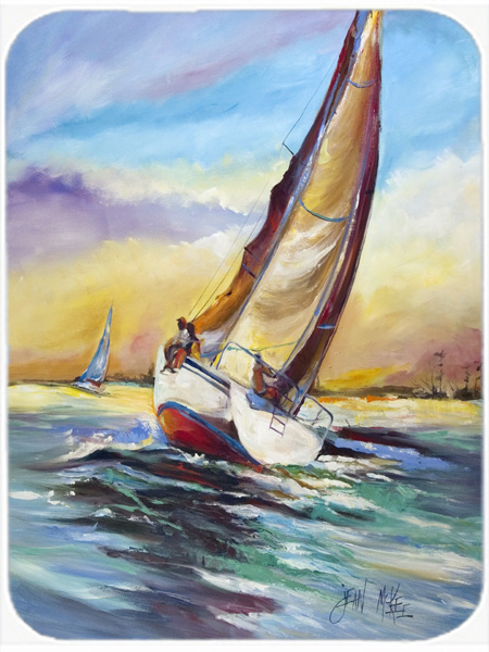 Horn Island Sailboat Race Mouse Pad, Hot Pad & Trivet