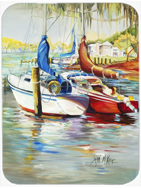 Ecor Rouge Sailboat Mouse Pad, Hot Pad & Trivet