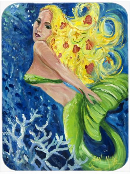 Blonde Mermaid Mouse Pad, Hot Pad & Trivet