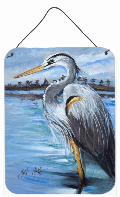 Blue Heron Gazing Wall and Door Hanging Prints