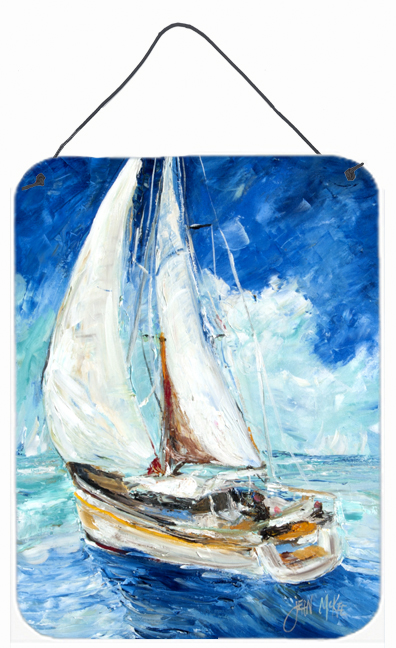 Sailboats In Blue Wall and Door Hanging Prints