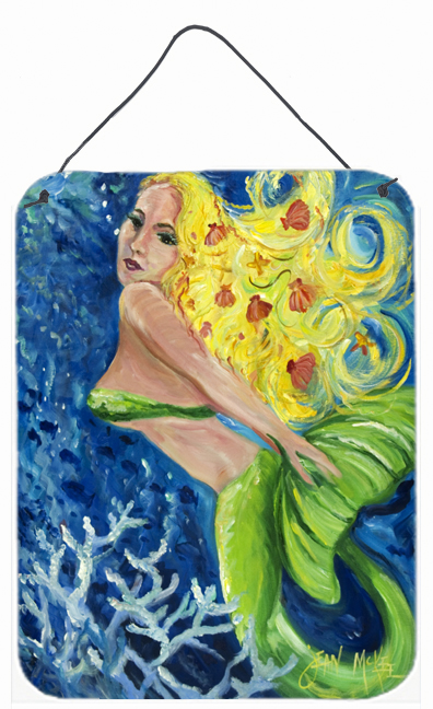 Blonde Mermaid Wall and Door Hanging Prints