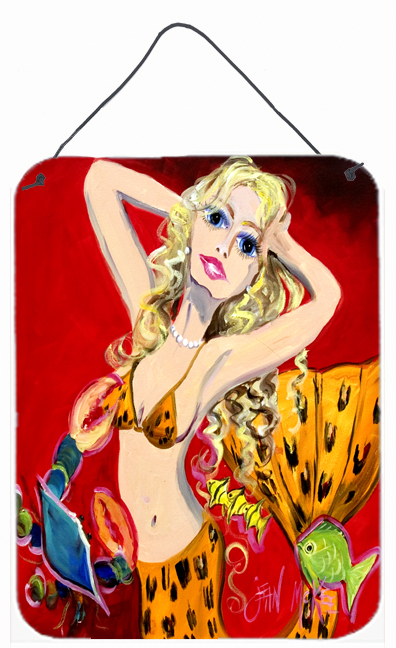 Red Mermaid Wall and Door Hanging Prints
