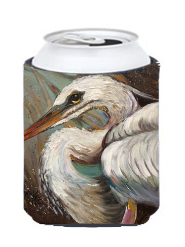 White Egret Can & Bottle Hugger
