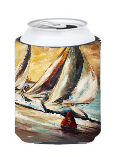Boat Race Sailboats Can & Bottle Hugger