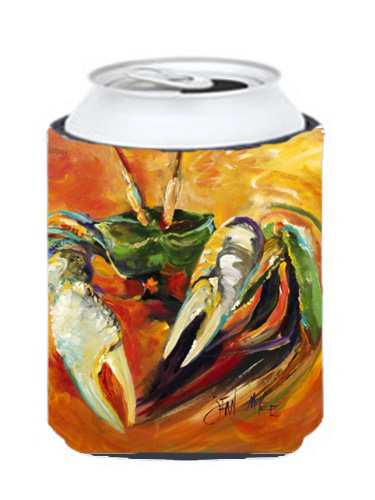 Small Orange Crab Can & Bottle Hugger