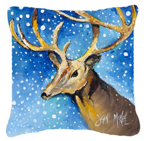 Reindeer Canvas Fabric Decorative Pillow