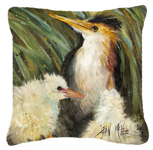 Happy Family Canvas Fabric Decorative Pillow