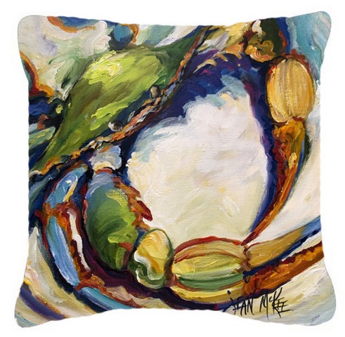 No. 21 Crab Canvas Fabric Decorative Pillow