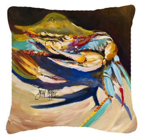 Crab To Claw Up Crab Canvas Fabric Decorative Pillow