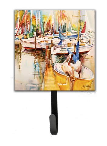 Pelicans And Sailboats Leash & Key Holder
