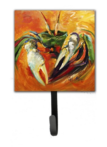 Small Orange Crab Leash & Key Holder