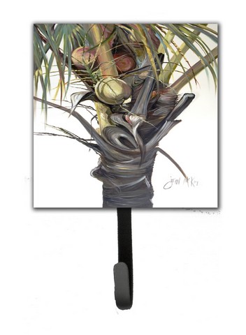 Coconut Tree Top Leash & Key Holder