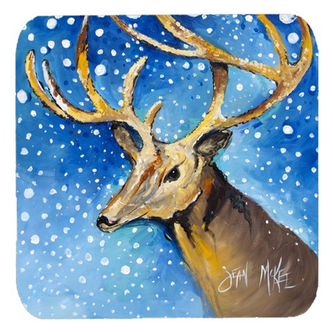 JMK1206FC Reindeer Foam Coasters- Set Of 4