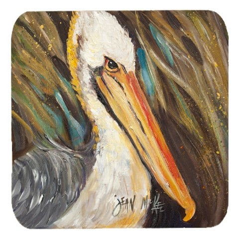 Pelican Lookin West Foam Coasters, Set Of 4