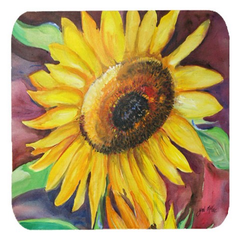 Sunflowers Foam Coasters- Set Of 4