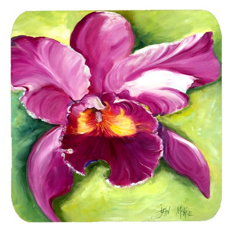 Orchid Foam Coasters- Set Of 4