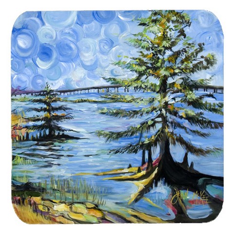 JMK1275FC Life On The Causeway Foam Coasters- Set Of 4