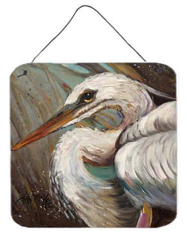 White Egret Wall and Door Hanging Prints