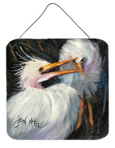White Egret Wall and Door Hanging Prints