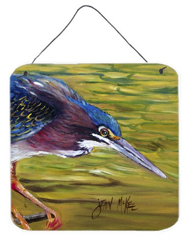 Green Heron Wall and Door Hanging Prints
