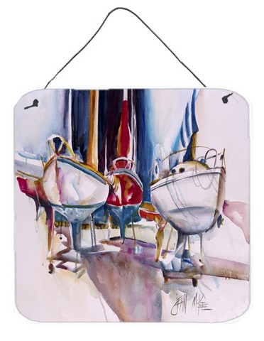 Dry Dock Sailboats Wall and Door Hanging Prints