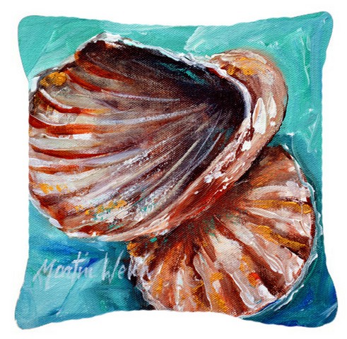 Shells Not In A Row Canvas Fabric Decorative Pillow