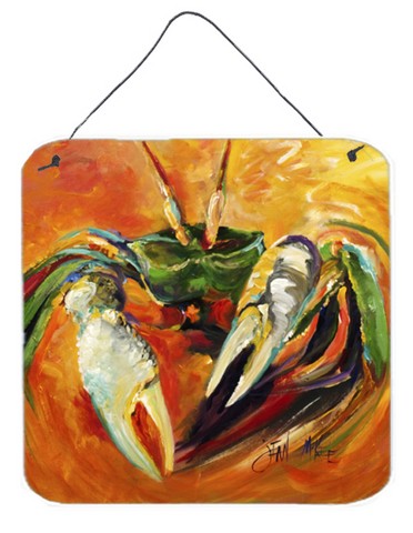Small Orange Crab Wall and Door Hanging Prints