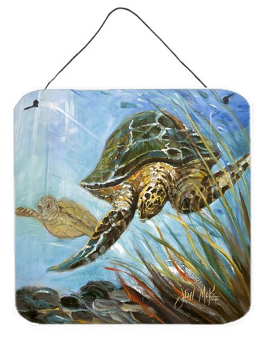 Loggerhead Sea Turtle Wall and Door Hanging Prints