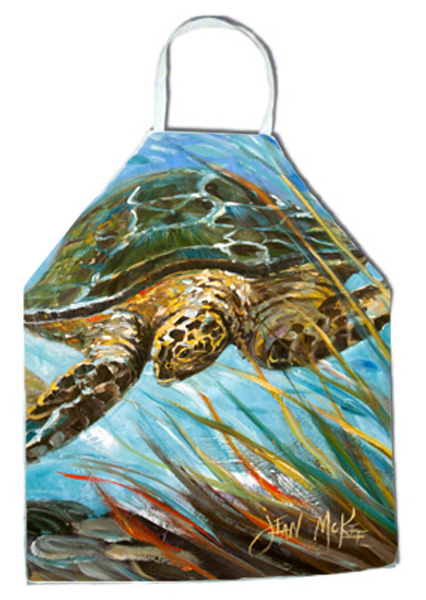 Picture of Carolines Treasures JMK1168APRON Loggerhead Sea Turtle Apron