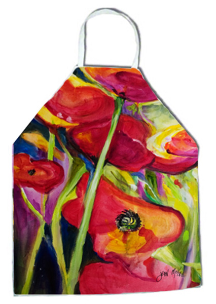 Picture of Carolines Treasures JMK1173APRON Poppies Apron