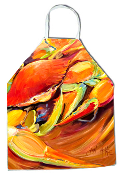Picture of Carolines Treasures JMK1294APRON Spice Crab Apron
