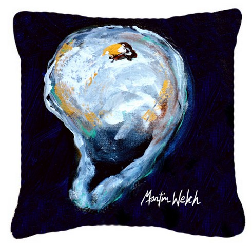 Oyster Give Me One Canvas Fabric Decorative Pillow