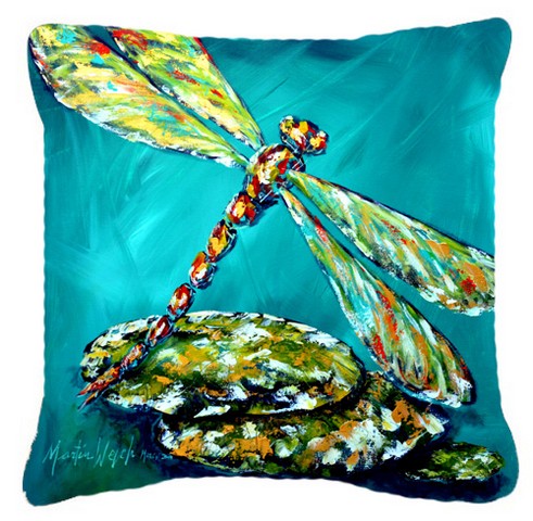 Insect - Dragonfly Matin Canvas Fabric Decorative Pillow