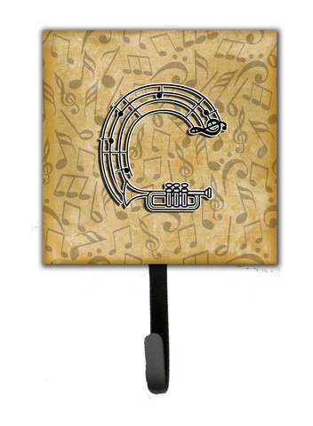 Letter C Musical Instrument Alphabet Leash & Key Holder