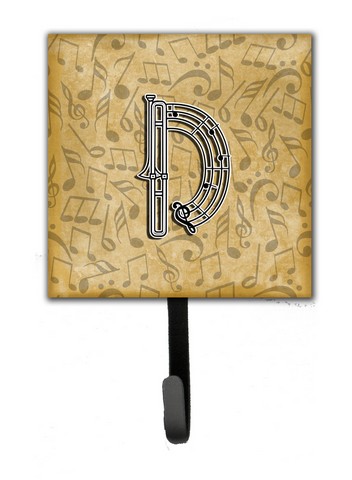 Picture of Carolines Treasures CJ2004-DSH4 Letter D Musical Instrument Alphabet Leash & Key Holder