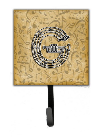 Letter G Musical Instrument Alphabet Leash & Key Holder