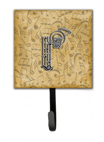 Picture of Carolines Treasures CJ2004-PSH4 Letter P Musical Instrument Alphabet Leash & Key Holder