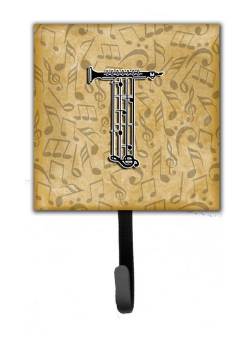 Letter T Musical Instrument Alphabet Leash & Key Holder