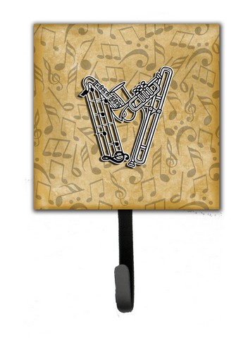 Letter W Musical Instrument Alphabet Leash & Key Holder
