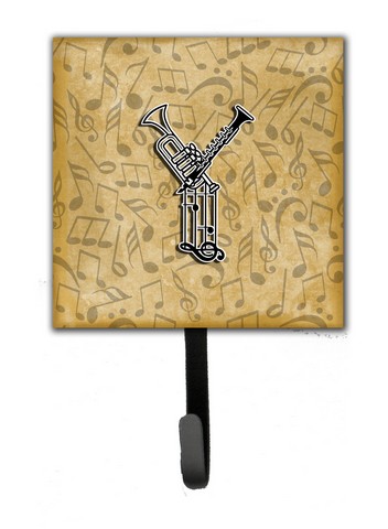 CJ2004-YSH4 Letter Y Musical Instrument Alphabet Leash & Key Holder