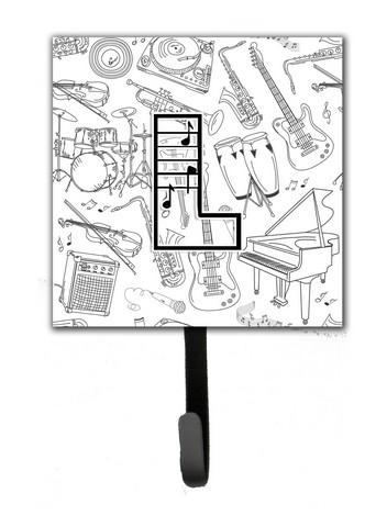 CJ2007-LSH4 Letter L Musical Note Letters Leash & Key Holder