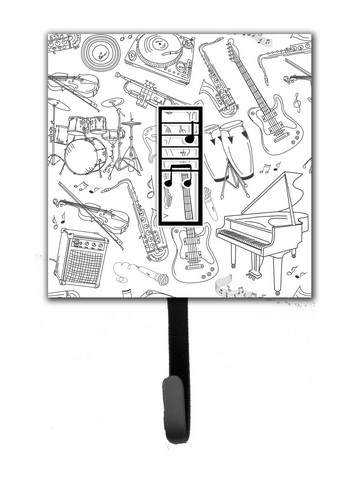 Letter I Musical Note Letters Leash & Key Holder