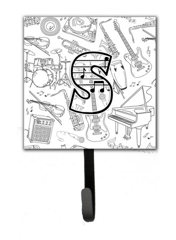 Letter S Musical Note Letters Leash & Key Holder