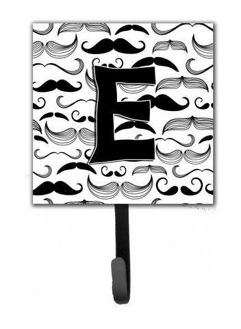 CJ2009-ESH4 Letter E Moustache Initial Leash & Key Holder