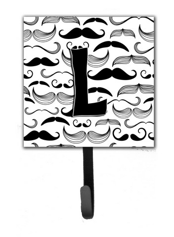 CJ2009-LSH4 Letter L Moustache Initial Leash & Key Holder